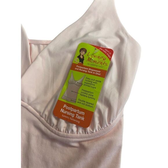 Loving Moments By Leading Lady Postpartum Shaping Nursing Tank NWT 2X 18 20 - Picture 3 of 4